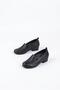 4293 Anatomical Short Heeled Laser Printed Perforated Genuine Leather Women's Shoes - 7
