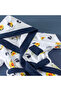 Licensed Fenerbahçe Printed Baby Bathrobe for 4-6 Years Old - 2