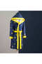 Licensed Fenerbahçe Printed Children's Bathrobe for Ages 8-10