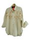 New Season Legendary Women's Stone Embroidered Shirt Blazer - 3