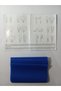 Blue Resistance Band - 1.5m Heavy (Hard) - Latex-Free Fitness Band - 3