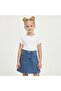 Lycra Stoned Girls' Denim Skirt - 3