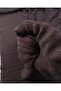 Black Wrinkled Waffle Jersey Fabric, Flexible, Soft, Draped Dress Fabric 145X300Cm - 5