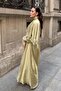 Imported Aller Lace Detailed Belted Premium Dress - 6