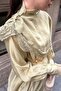 Imported Aller Lace Detailed Belted Premium Dress - 5