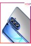 Lou Laser Transparent Silicone Case with Silver Lens Protector for Samsung Galaxy A57 - 2