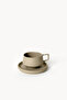 Lumière Beige Turkish Coffee Cup – Limoges French Porcelain, 70 ml - 2