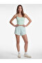 Cross-Strapped Sleeveless Sports Bra with Back Detail - 2