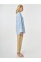 100% Cotton Floral Embroidered Tunic Ecru - 6