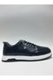 Genuine Leather Smart Lace-Up Light Sole Comfortable Navy Blue Summer Men's Shoes