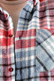 Mode XL Real Big Size Women's Gomlek Lumberjack 25394 Blue - 4