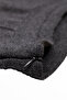 Dark Gray Women's Trousers with Chain Accessories - 6