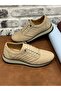 License Genuine Leather Full Orthopedic Men's Shoes