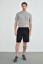 Printed Shorts with Elastic Waist and Tie - 4