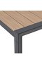 Evasion Wood-Effect Rectangular Garden Table - 2