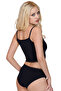 Women's Lace Detailed Crop Top and Bottom Set (Tank Top+Slip) - 5