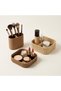 Duo Stack Cube Oval Organizer – 2-Tier Desktop, Makeup, and Bathroom Organizer - 5