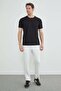 Modal Trousers with Tie Waist and Pockets