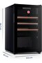 165L Single Door Beverage Cooler with LED Light - 5