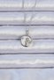 316L Steel Chain Silver Color Zircon Stone Enamel Angel Pendant