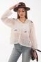 Women's Bow Detailed Button Closure Knitwear Knitted Cardigan 260547 - 265282