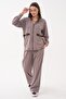 Women's Jacket and Trousers Set with Stoppers 260554 - - 2