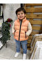 Children's Inflatable Salmon-Purple Plush Puffy Lightweight Zippered Vest - 2