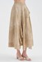 Women's Three-Piece Scarf Detailed Top and Bottom Design Skirt Set - 4