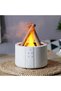 Bonfire Room Humidifier Stylish Fire Effect Remote Controlled Humidifier - 2