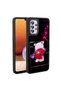 Galaxy A32 4g Case Shining Embossed Iconic Figure Brsa Amas Silicone Cover - Black