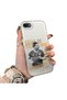 iPhone 7/8/Se 2020 2022 Compatible Hard Acrylic Back Silicone Edge Lens Protection Case
