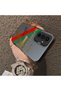 Samsung Galaxy A54 Compatible Hard Acrylic Back Silicone Edge Lens Protection Case - 4