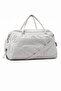 Stone Crinkle Fabric 00818 Waterproof Sports and Travel Bag with Shoe Compartment and Front Pocket and Shoulder Strap - 4