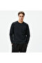 Unstoppable Fleece Grid Crew Men's Black Sweatshirt