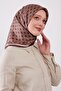 وشاح كريستال لامع بنمط هندسي