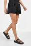Eva Rosetti Black Women's Buckle Double Strap Daily Comfortable Light Sole Slippers - 8