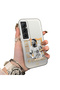 Realme C65 4g Compatible Hard Acrylic Back Silicone Edge Lens Protection Case