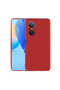 Huawei Nova 9 Se Case Brsa Premier Silicone Cover - Red