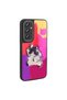 Galaxy A14 Case Shining Embossed Iconic Figure Brsa Amas Silicone Cover - Pink - 5