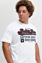 Plus Size Chest Printed Crew Neck T-Shirt - Logo - 4