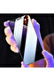 واقي شاشة زجاجي صلب غير لامع متوافق مع هاتف iPhone 12 من BRSA - 5