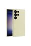 Galaxy S24 Ultra Compatible Brsa Premier Silicone Case-Gold