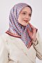 Geometric Pattern Sparkling Crystal Scarf