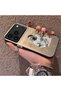 iPhone 17 Pro Compatible Hard Acrylic Back Silicone Edge Lens Protection Case - 3