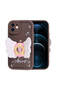 iPhone 12 Case with Camera Protection Figure Design Brsa Kapya Cover-Pink Light - 4
