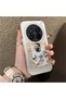 Vivo X200 Pro Compatible Hard Acrylic Back Silicone Edge Lens Protection Case - 2