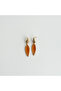 Ardes Orange Steel Earring |   Steel Earrings