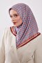 Geometric Pattern Sparkling Crystal Scarf - 3