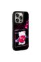iPhone 15 Pro Case Shining Embossed Iconic Figure Brsa Amas Silicone Cover - White - 6