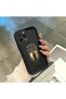 iPhone 16 Pro Max Compatible Black Silicone Case with Shockproof Camera Protection